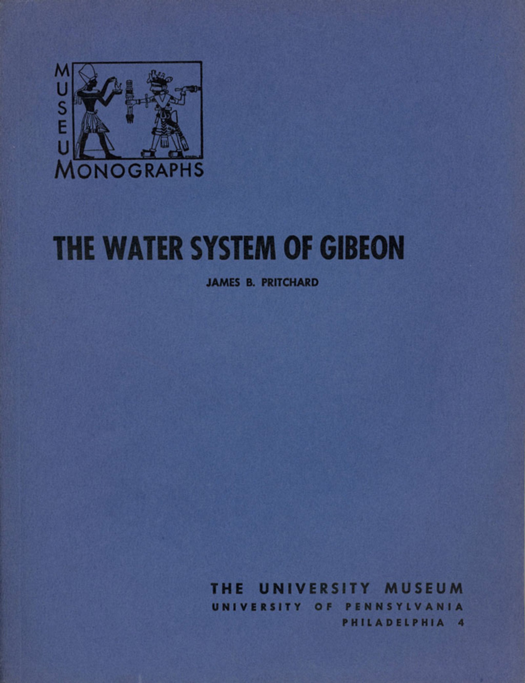 Cover image for The Water System of Gibeon ISBN 9780934718141